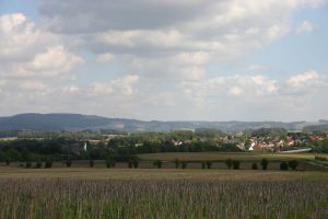 Blick von Maßbruch auf Voßheide!