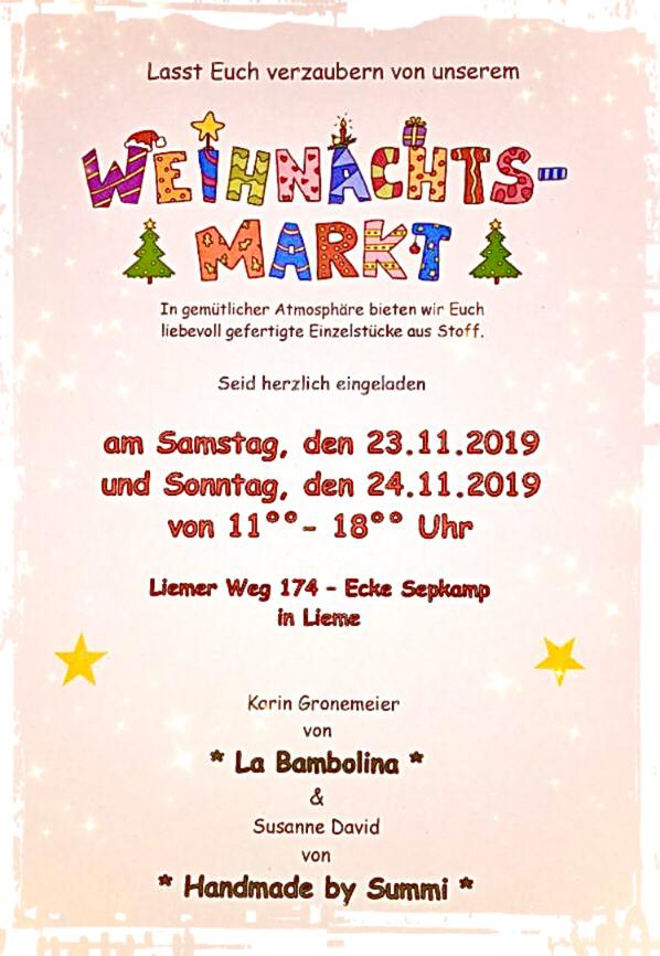 Weihnachtsmarkt 2019