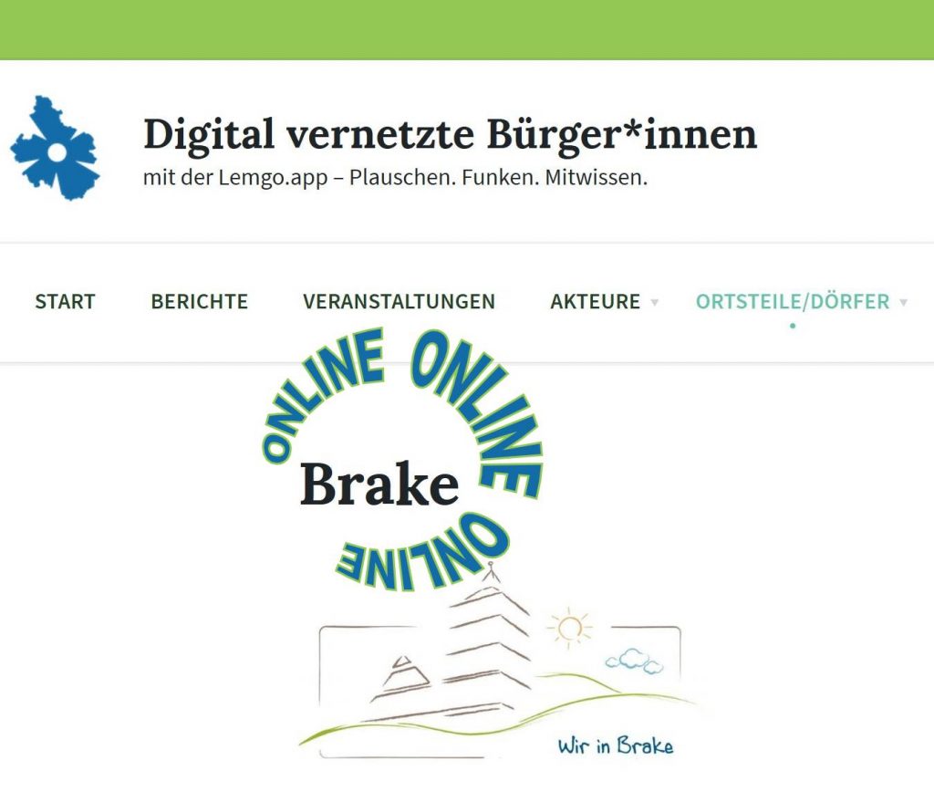 Brake ist ONLINE!