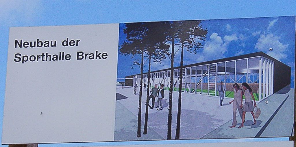 Neubau Sporthalle Brake