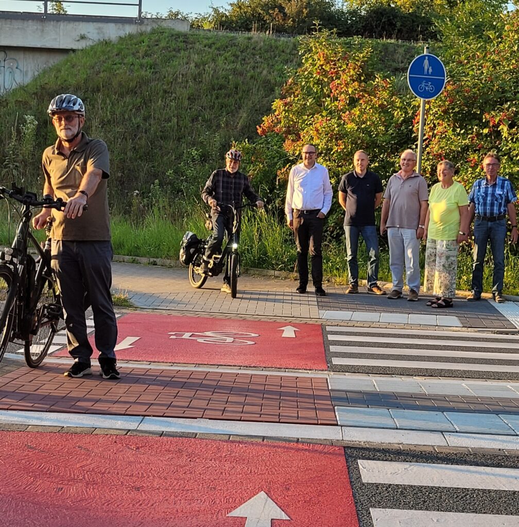 Ortstermin am Kreisel