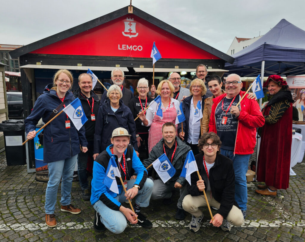 Lemgo war auf dem internationalen Hansetag in Danzig durch die Hanse-Kommission, zwei Jugenddelegierte, Lemgo Marketing, die Hanse-Gilde, die Stadtverwaltung und Ehrenamtliche vertreten. (Foto: Alte Hansestadt Lemgo)